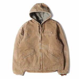 Carhartt カーハート ジャケット サイズ:XL 00s 裏パイルボア ブラウンダック シエラジャケット 00年代 メキシコ製 ヴィンテージ ブラウン