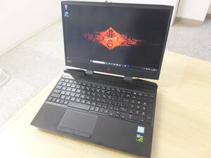 ★美品★ゲーミングノート HP OMEN 15-dc0076TX/Core i7-8750H/16GB/256GB SSD/2TB HDD/Win11Pro★