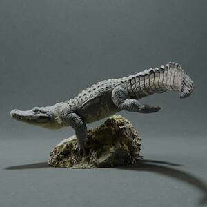 Animal Den Anml-221002 American_Alligator_swim 3Dプリント ミニチュア D＆D TRPG アニマルフィギュア