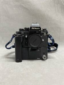 3＃K/3750　Nikon ニコン　Nikon F3 フィルムカメラ ボディ モータードライブ　現状/未確認　60サイズ