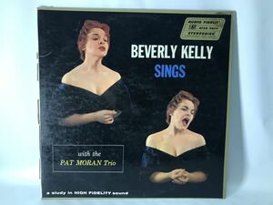 LP レコード BEVERLY KELLY ベヴァリー・ケリー SINGS with the Pat Moran Trio AFSD 5874 RL037