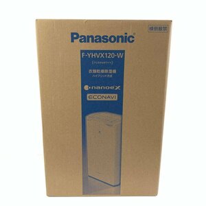 【美品】Panasonic パナソニック F-YHVX120-W 衣類乾燥除湿器 キャスター付き＊未開封品