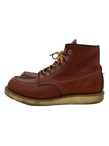 RED WING◆レースアップブーツ/US9/BRD/レザー/9106