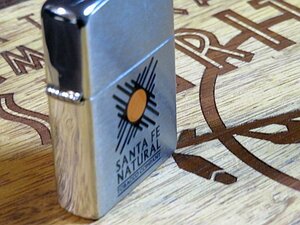 サンタフェ ジッポ　SANTA FE NATURAL Zippo　廃パイプ管リサイクル携帯灰皿 ＋ アメスピパッケージ型灰皿　未使用 廃番 希少 レア