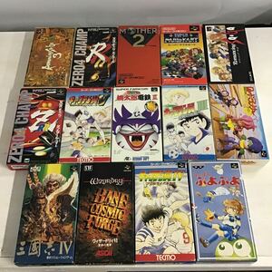 25【ジャンク】【箱・説明書あり】SFC スーパーファミコン ゲームソフト キャプテン翼 桃太郎電鉄 スーパーマリオカート 他 まとめ (100)