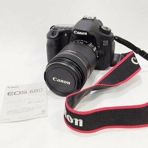 1円スタート Canon キャノン EOS 60D デジタル 一眼レフ CANON ZOOM LENS EF-S 18-135mm 1:3.5-5.6 動作未確認 ジャンク品 現状品 S2542