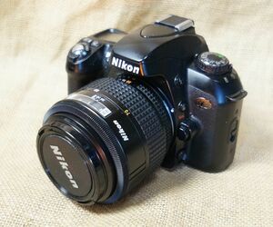 動作OK Nikon U2 ブラック　ニコン　35-70㎜ f3.3-4.5付き