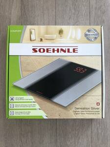 SOEHNLE ツェーンレ デジタル 体重計　ヘルスメーター　ドイツブランド　デザイン家電　送料無料