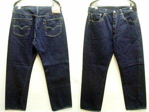 ◇即決[W36]美品 LVC 濃紺 50155-0080 RINSE リンス 日本製 501XX 55501 リジッド ビンテージ復刻 LEVI’S VINTAGE CLOTHING■6365