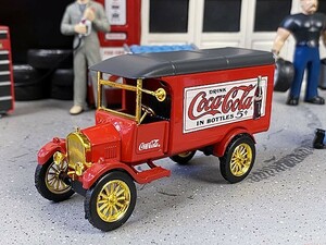 コカ・コーラ　1926年フォード　モデルTTデリバリーバン　ダイキャストミニカー　1/43スケール ■ アメリカン雑貨 アメリカ雑貨