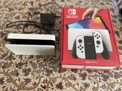 Nintendo Switch有機LEDホワイト　ケース付き