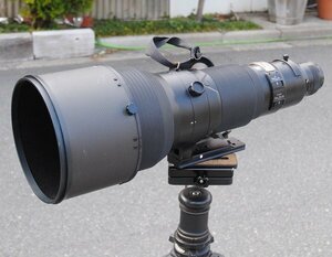 ☆綺麗【ニコン / Nikon 一眼レフカメラ用交換レンズ AF-S NIKKOR ED 600mm 1:4 DⅡ 】フルサイズ対応 ケース付 N12273