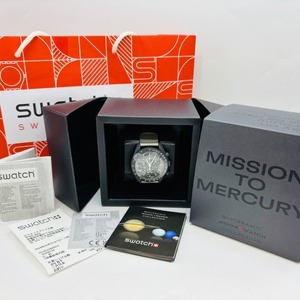 Swatch スウォッチ MISSION TO MERCYRY ミッション トゥ マーキュリー OMEGA オメガ Speedmaster スピードマスター 1円 未使用 美品 6344