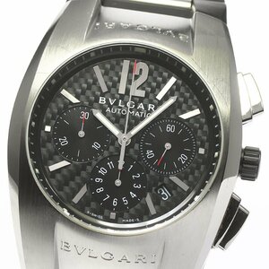 ブルガリ BVLGARI EG40SCH エルゴン クロノグラフ 自動巻き メンズ 箱・保証書付き_782619