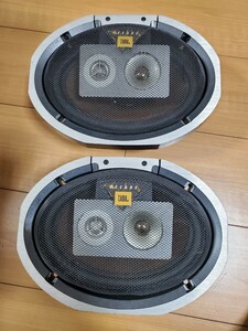 当時物 JBL T595 DECADE。6×9インチ スピーカー。ローライダー インパラ デイトン ハイドロ キャデラック タウンカー 確認動画あり。