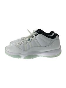 NIKE◆AIR JORDAN 11 RETRO LOW_エアジョーダン 11 レトロ ロー/28cm/ホワイト