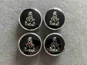 ★DAKAR★T366★ ホイールセンターキャップ ハブキャップカバー 車用 4個セット 外径60mm