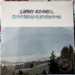 usLP LARRY COLYELL // SOLO GUITAR 1978年発売 シュリンク付きジャケット
