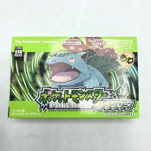 【中古】GBA）GBA ゲームボーイアドバンス ポケットモンスター リーフグリーン[240092257331]