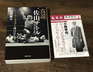 即決　加筆・修正・増補版　田崎健太 「 真説・佐山サトル タイガーマスクと呼ばれた男 」集英社文庫　検索：プロレス 佐山聡