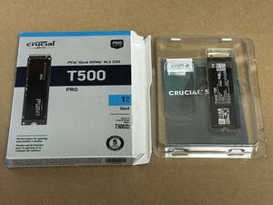 新品 Crucial T500 1TB 2280 SSD M.2 PCIe Gen4x4 NVMe 5年保証 送料無料 東京発送