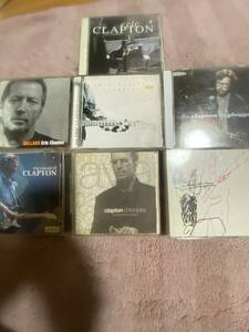 エリック・クラプトン ライブ盤 2CD ERIC CLAPTON 24 NIGHTS ケースジャンク品+ベスト+ライブ盤+アルバム+シングル 計7枚セット