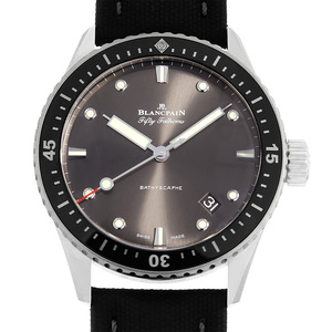 ブランパン フィフティ ファゾムス バチスカーフ 5000-1110-NABA 中古 メンズ 腕時計