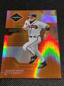 2005 DUNRUSS LEAF LIMITED 75/99 CHIPPER JONES チッパー・ジョーンズ 99枚