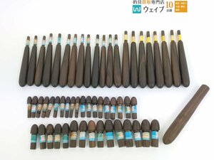 へら竿 握り・栓 製作用 木材 計56点セット