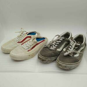 【中古】ヴァンズ スニーカー スリッポン 24.5cm ユニセックス VANS