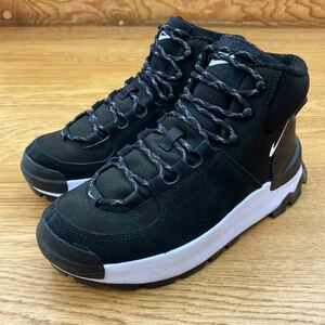 【美品☆サイズ23.0㎝】NIKE ＊ ナイキ ■ シティ クラシック ブーツ W City Classic ブラック/ブラック/ホワイト DQ5601-001