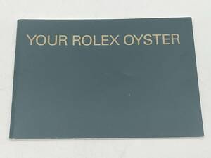 ROLEX ロレックス　本物　2002年製　オイスター用冊子
