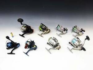 ◆(TH) リール まとめて 8点セット 現状品 釣り具 フィッシング 海釣り Daiwa ダイワ ZESTY4000 SUPEREX1055 REGAL-X CREST4000 他 