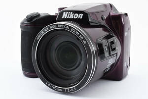 ★☆ 人気色！ Nikon ニコン COOLPIX B500 プラム 光学40倍ズーム！ ★☆