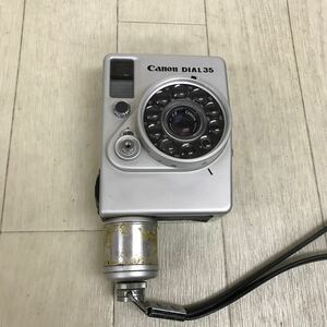 B1773 レトロ Canon キヤノン DIAL35 フィルムカメラ SE 28mm 1:2.8 当時物 動作未確認 ジャンク