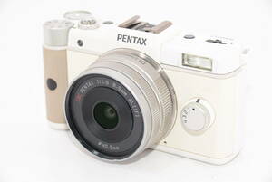 【外観並級】PENTAX ミラーレス一眼 Q レンズキット ホワイト PENTAXQLKWH　#u1016