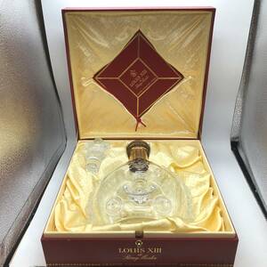 【希少品】REMY MARTIN レミーマルタン ルイ13世 バカラボトル 空ボトル 空瓶 四角形箱/替え栓/冊子付き 