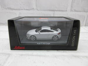 ミニカー　1/43　シュコー　アウディ　TT　RS　クーペ　Suzukagrau　ホワイト　モデルカー