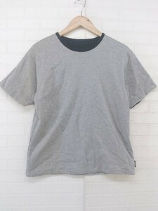 ◇ SOPHNET ソフネット リバーシブル 半袖 Tシャツ カットソー サイズS グレー ブラック メンズ P