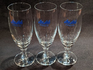 ミニグラス未使用品　タンブラー　コップ　グラス3個セットX2セットあります　高さ16ｃｍ　容量200ｃｃ　ASAHI ゆうパック　値引きあり