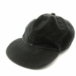 レミレリーフ REMI RELIEF Chaos別注 CAP キャップ 野球帽 帽子 コットン 黒 ブラック /AQ メンズ