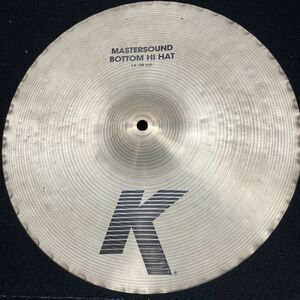 k zildjian 14インチ マスターサウンドハイハット ボトム