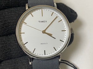 タイメックス TIMEX WEEKENDER ウィークエンダー FAIRFIELD フェアフィールド 革ベルト 腕時計 TW2P91300 展示未使用品　