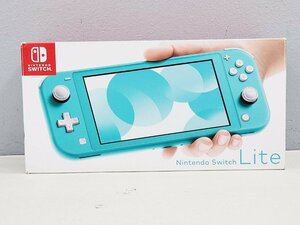 ◇【4】初期化済み Nintendo Switch Lite /ニンテンドースイッチライト ターコイズ 同梱不可 1円スタート