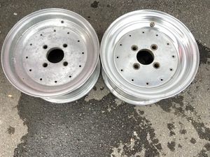 当時物カタカナスピードスター刻印　SSR　マーク1　6.5Jx13B 2本　PCD114.3　旧車　KP61　AE86　ダルマセリカ　街道レーサー