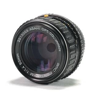 smc PENTAX-M 50mm F1.4 ペンタックス Kマウント 現状販売品 24D ヱOA4b