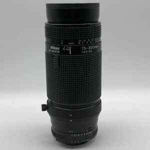 6w123 Nikon AF NIKKOR 75-300mm 1:4.5-5.6 レンズ 動作確認済 ニコン ニッコール カメラ 写真 撮影 1000~