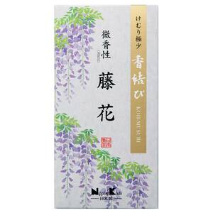 日本香堂(Nippon Kodo) 香結び 微香性藤花 バラ詰 110g