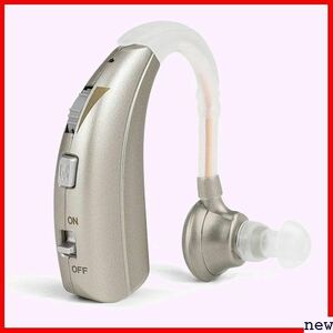 新品◆ 集音器 銀色 VHP-1301 音声拡大 日本語取扱説明書付き 雑音抑え 両耳兼用 軽量 耳掛け式 高齢者向け 75