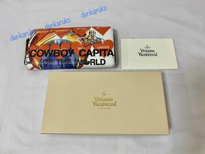 未使用＊箱あり★COWBOY CAPITAL★長さいふ★ヴィヴィアンウエストウッド★VivienneWestwood☆長財布☆orb